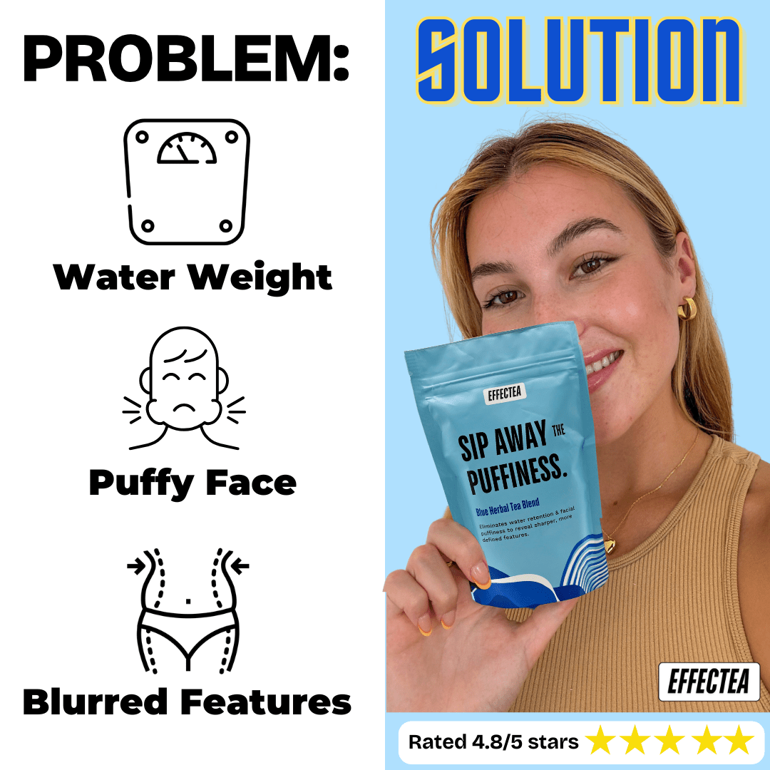 Sip Away The Puffiness. - Effectea